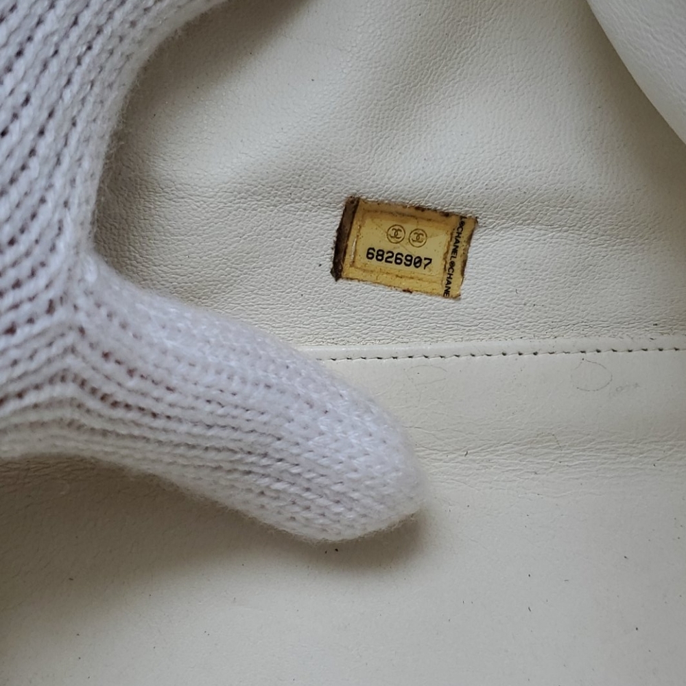 AUTH CHANEL bowling canvas tote tennis sport - Picture 5 of 12